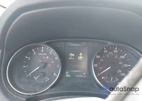 2017 Nissan Rogue Sv z USA, uszkodzony, nr VIN KNMAT2MV9HP515482